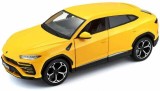 Macheta Lamborghini Urus galben scara 1/24