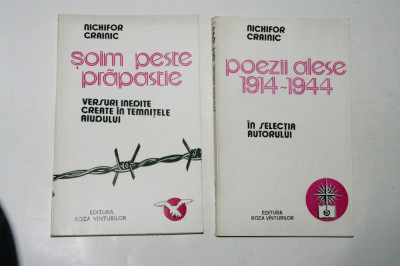 Poezii alese 1914-1944 - Soim peste prapastie - 2 vol. - Nichifor Crainic foto
