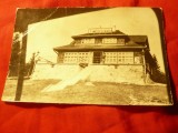 Ilustrata Iacobeni - Cabana Mestecanis , circulat 1963 , pliu pe colt