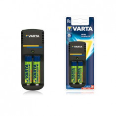 INCARCATOR 2XAAA 800MAH MINI VARTA foto