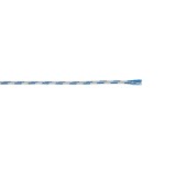 Sfoara polipropilena, alb + albastru, 4 mm