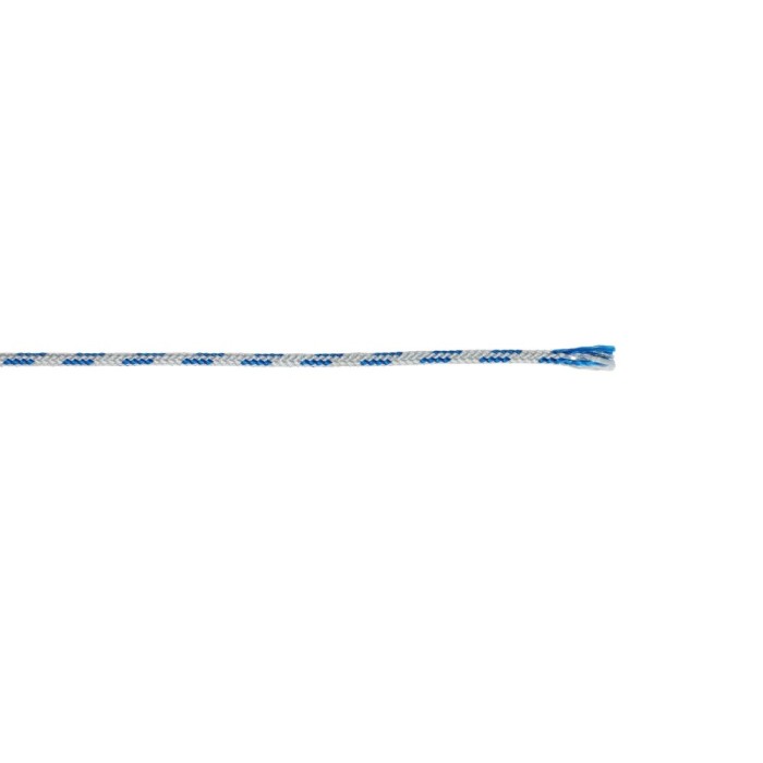 Sfoara polipropilena, alb + albastru, 4 mm