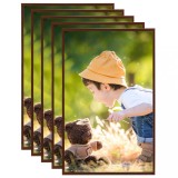 Cumpara ieftin Rame foto colaj pentru masă 5 buc. bronz 13x18 cm MDF
