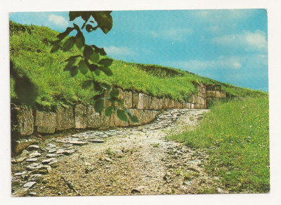 CA11 -Carte Postala- Muntii Orastiei, Cetatea Dacica, circulata 1977 foto