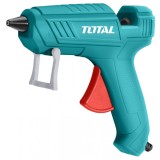 Pistol de lipit cu silicon TOTAL, 100W