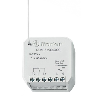 Actuator multifunctional 1 canal BLISS2 16A fara potential Wireless Finder 13218230S000 foto