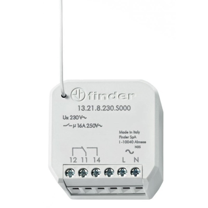Actuator multifunctional 1 canal BLISS2 16A fara potential Wireless Finder 13218230S000
