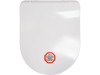 FALA Capac toaleta super slim in forma de D cu soft close, alb