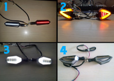 Semnalizari ATV | Semnalizatoare led moto honda suzuki yamaha kawasaki foto