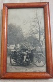 Foto - C.P. ww2 - Motocicleta germana.