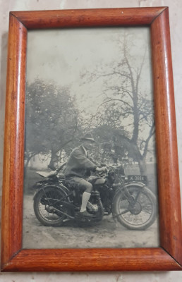 Foto - C.P. ww2 - Motocicleta germana. foto