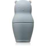 Saro Baby Silicone Didactic Matrioskas jucărie cu activități Mist Blue 4 buc