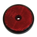 Catadioptru reflectorizant rotund rosu BestAutoVest 60mm , 1 buc. AutoDrive ProParts, Realparts