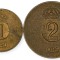 SUEDIA lot / set : 1 + 2 ORE 1966 [1] km 820 + 821