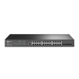 Switch TP-Link cu management L2, 24 Porturi Gigabit, 4 x SFP Gigabit &quot;SG3428&quot; (timbru verde 2 lei)