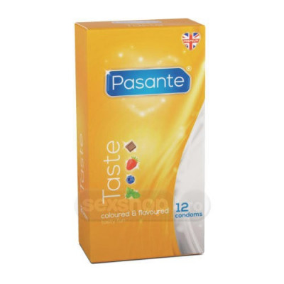 Prezervative - Pasante Gust Prezervative cu Arome - 12 bucati foto