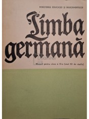 Ilse Chivaran-Muller - Limba germana - Manual pentru clasa a XI-a (anul VII de studiu) (Editia: 1987) foto