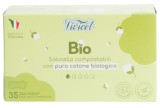 Protej slip din bumbac compostabil ecologic 1 picatura 35buc Vivicot