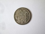 Austro-Ungaria 10 Kreuzer 1872 argint in stare foarte buna