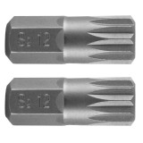 Bit spline M12 x 30 mm din otel S2, set 2 buc, NEO TOOLS
