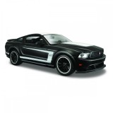 Masinuta Maisto Ford Mustang Boss 302, 1:24, Negru mat