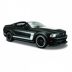 Masinuta Maisto Ford Mustang Boss 302, 1:24, Negru mat