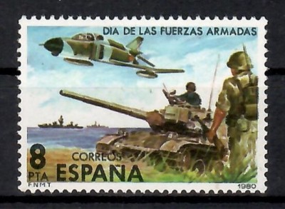 Spania 1980 - 4 serii, 8 poze, MNH foto