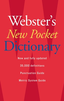 Webster&amp;#039;s New Pocket Dictionary foto