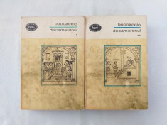 Boccaccio - Decameronul - Vol I si II (bpt 345 si 346) foto