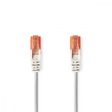 Cablu UTP CAT6 RJ45 tata - RJ45 tata 1m gri Nedis