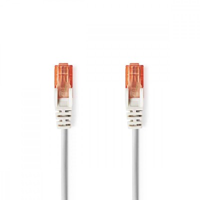 Cablu UTP CAT6 RJ45 tata - RJ45 tata 1.5m gri Nedis foto