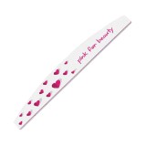 Cumpara ieftin Pila Unghii Semiluna 100/180 SensoPRO Milano - Heart Style #08