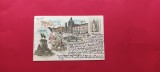 Litho Italia Italy Lazio Roma Ricordo di Roma 1900 Art Nouveau Litografie, Circulata, Printata