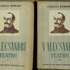 Vasile Alecsandri - Teatru (2 volume) - Clasici Romani