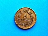 5 Francs 1946 Franta-Bronz-RAR, Europa