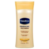 Loțiune de Corp, Vaseline, Deep Restore, Hidratare intensă de lungă durată, Piele catifelată și revitalizată, 100 ml