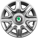 Set 4 Capace Roti 15 inchi (r15) Model 332, Compatibile Cu Skoda, Autohelix MSA