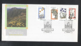 Australia 1986 Flowers from booklets imperf. FDC K.804