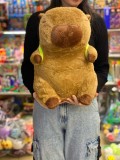 Jucarie de plus Capybara Capibara cu broscuta testoasa 50cm