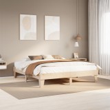 Cumpara ieftin Cadru de pat fără saltea, 200x200 cm, lemn masiv pin