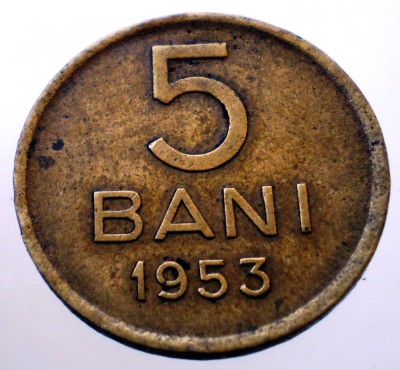 7.146 ROMANIA RPR 5 BANI 1953 foto
