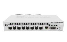 SWITCH Mikrotik NET SWITCH 8PORT SFP+/CRS309-1G-8S+IN &amp;quot;CRS309-1G-8S+IN&amp;quot; (timbru verde 2 lei) foto
