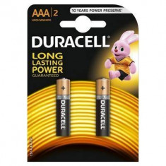 Baterie Duracell Basic AAA LR03 2buc Negru foto