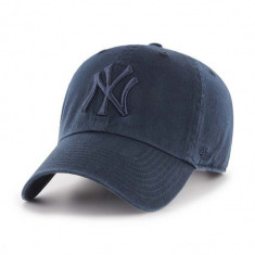 47brand șapcă de baseball din bumbac MLB New York Yankees culoarea bleumarin, cu imprimeu B-RGW17GWSNL-NYC