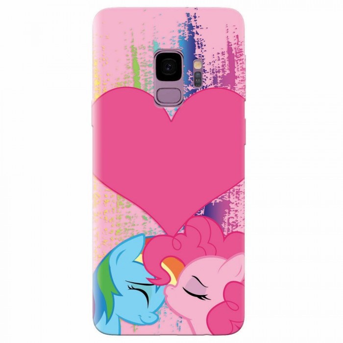 Husa silicon pentru Samsung S9, Pinkie Kiss