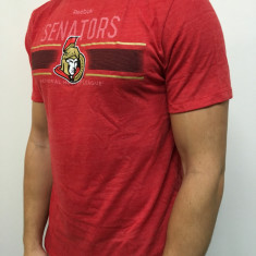 Ottawa Senators tricou de bărbați Stripe Overlay red - S