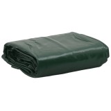 VidaXL Prelată, verde, &Oslash; 2,4 m, 650 g/m&sup2;