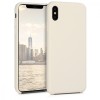 Husa pentru Apple iPhone XS Max, Silicon, Bej, 45909.16, Carcasa, Kwmobile