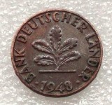 P3. Germania 1 pfennig 1948 J **
