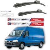 Cumpara ieftin Set stergătoare Fiat Ducato VAN 2002-2006 Flat &ndash; Set față